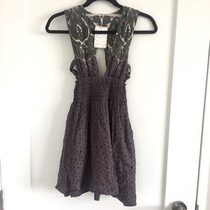 Free People Open Back Dress Size XS NWT